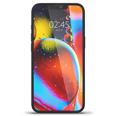 IPhone 13 / 13 Pro / 14 Black Spigen Glass FC IPhone 13 / 13 Pro / 14 Black Spigen Glass FC